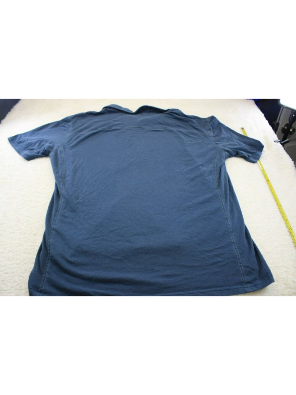 Kuhl Mens Polo Shirt Blue Size XXL Organic Cotton Short Sleeve Casual Good Condi - Picture 4 of 4
